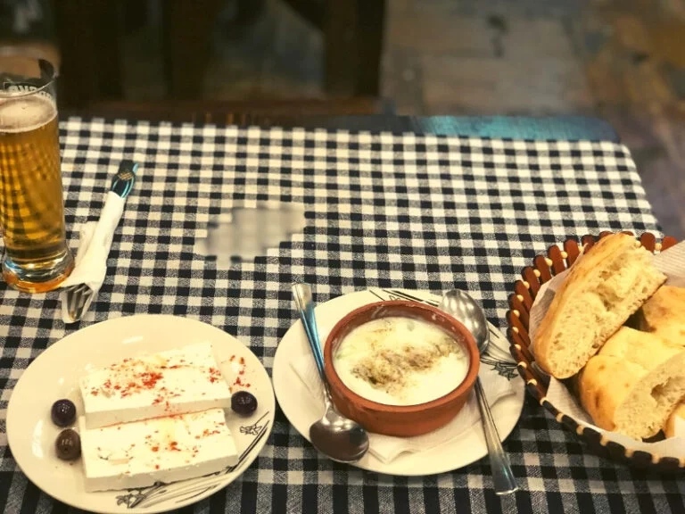 Cena en el barrio turco